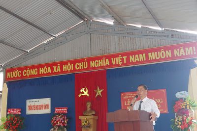 Trường TH Nguyễn Văn Trỗi tổ chức Lễ Khai giảng năm học 2022-2023 và trao học bổng cho các em học sinh có hoàn cảnh khó khăn