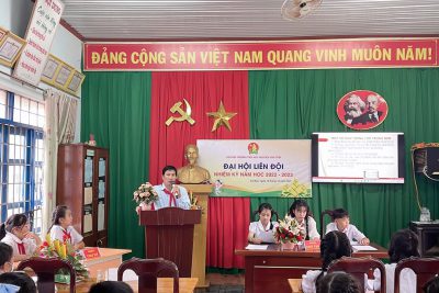 Đại hội Liên đội trường Tiểu học Nguyễn Văn Trỗi. Năm học 2022 – 2023